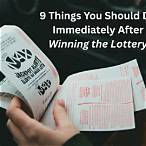 things to do after winning the lottery
